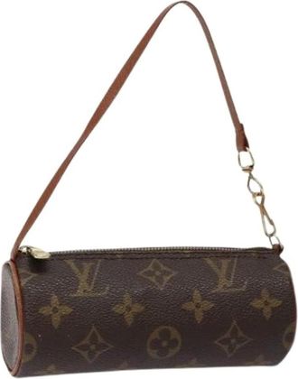 Louis Vuitton Pre-owned Mini Bags, female, Brown, Size: ONE SIZE Pre-owned Canvas pouches
