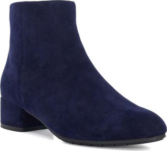 Dune London Pippie Ankle Bootie in Dark-Blue-Suede at Nordstrom Rack, Size 11Us / 41Eu