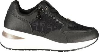 Laura Biagiotti Platform Sneaker - Dames - Sneakers - Zwart - 37 EU - Polyester - Schoenen