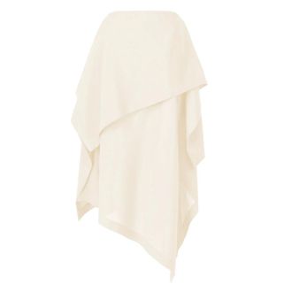 Issey Miyake All Squares Poncho - female - Issey Miyake - Ponchos - White - 2XS - Jackets