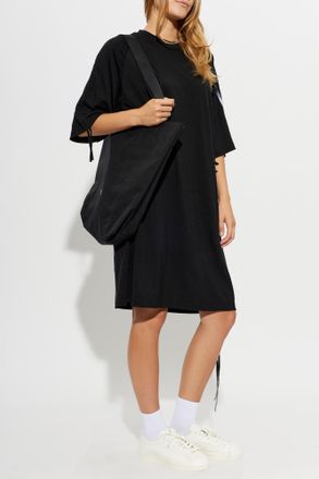 Yohji Yamamoto Wool Dress, Womens, Black