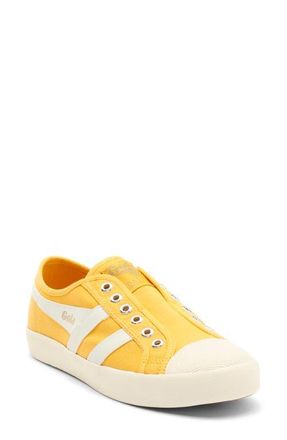 Gola Coaster Slip-On Sneaker in Sun/Off White at Nordstrom, Size 8