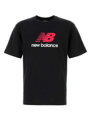 New Balance Black Cotton T Shirt