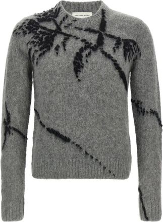 Dries Van Noten Mouche Round Neck Sweater