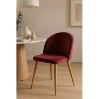 Regalos Miguel Sillas Comedor - Silla Vint Terciopelo - Fucsia