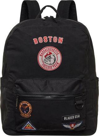Blauer Zwarte Cordura Rugzak - Dames - Rugzakken - Zwart - ONE Size - Tassen