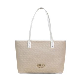 Liu Jo Shopper Bag - female - Liu Jo - Shopping Bags - Beige - ONE SIZE - Bags