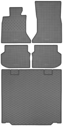 OEM Bmw S5 F11 Estate (2010-04.2017) - Juego De Alfombrillas De Goma Para Coche + Alfombrilla Para Maletero