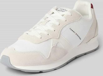 Tommy Hilfiger Low Top Sneaker aus Leder-Mix Modell MAXLITE MIX in Weiss, Gr&ouml;&szlig;e 40