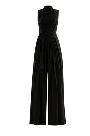 Saiid Kobeisy Satin Jumpsuit