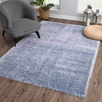 Sanat Hali Hochflor-Teppich »Porto« rechteckig 45 mm Höhe Wohnzimmer, Langflor, Shaggy, auch als Läufer