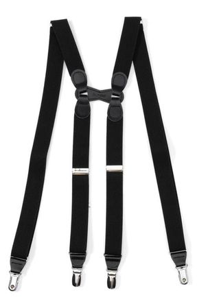 Cufflinks Inc. H-Back Elastic Suspenders in Black at Nordstrom