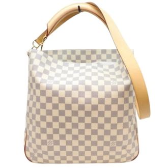 Louis Vuitton Pre-owned Damier Azur Schoudertas - Dames - Pre-owned - Beige - Maat: ONE Size