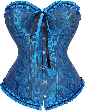 Generic Corset Tops for Women UK Bustier Shapewear Corsets Lace Waist Push Up Bodysuit Boned Overbust Bridal Lingerie Gothic Costumes for Halloween Steampunk 