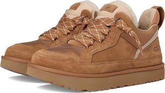 UGG Lowmel 1170750-CHE Sneakers Men Chestnut Suede Wool Lined Casual Shoes GUG95