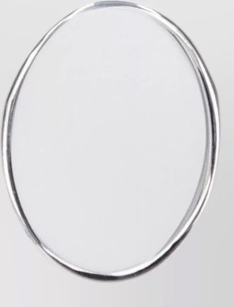 Maison Margiela wide band ring polished finish engraving