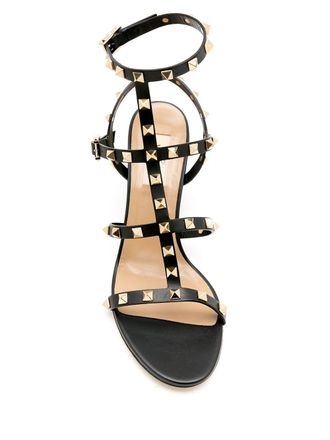 Valentino Garavani Rockstud Sandal - Black