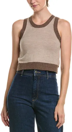Officine G&eacute;n&eacute;rale Gabriela Wool Tank Sweater