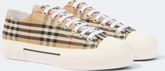Burberry Burberry Check canvas sneakers