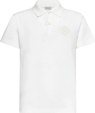 Burberry EKD Pique Weave Cotton Polo Shirt, Size X-Large