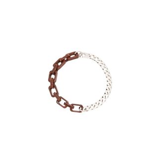 Plan C Necklaces, female, Multicolor, Size: ONE SIZE Flat Chain Necklace