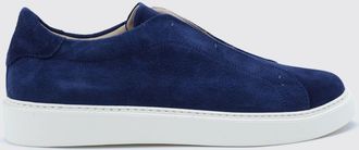 Eleventy Sneakers slip-on in pelle scamosciata con inserti elasticizzati