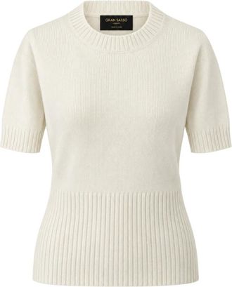 Gran Sasso Maglia a girocollo - - Knitwear - Donna - Bianco - 2XL