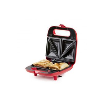 Domo Do9242w - Appareil A Croque Monsieur - 5 En 1 - 5 Jeux De Plaques Anti-adhesives Interchangeables - 750w