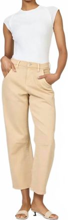 Dear John Denim Teddi Barrel Leg Pants In Mojave Desert