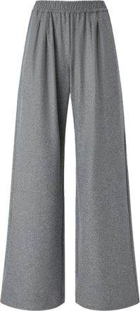 Pinko Ramona Wide Broeken - Dames - Wijde Broeken - Grijs - M - Broeken