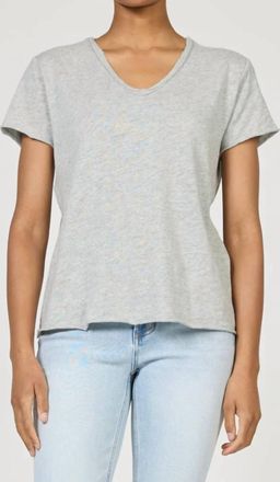 Dear John Denim Womens Vanya Top In Heather Grey