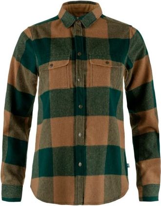 Fjällräven Canada Shirt L/S Hemd für Damen | braun