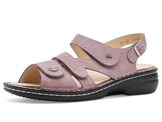 Finn Comfort Gomera-S Rose Streetnubuk Womens Sandals Rose : EU 42 (US Womens 10.5-11) Medium, Leather