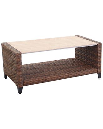 Courtyard Casual Costa Mesa 40In Rectangular Coffee Table