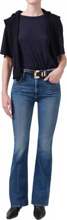 Citizens Of Humanity Lilah High Rise Bootcut Jeans In Abalone