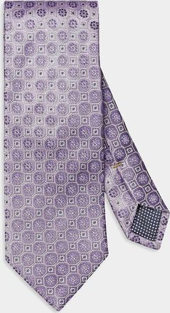 Eton Men & apos;s Floral Woven Silk Tie
