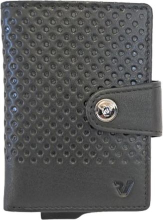 Roncato Iron Kaarthouder - Heren - Portefeuilles - Zwart - ONE Size - Leer - Accessoires