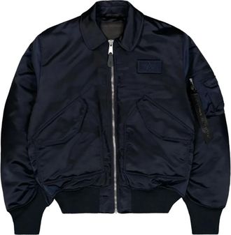 Alpha Industries Cwu-45/P Base UV Bomberjack - Heren - Jassen - Blauw - Maat: S Nylon