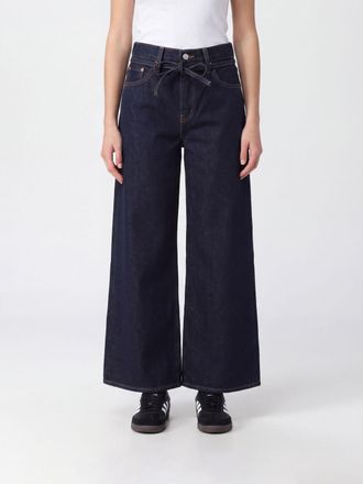 Levi's Wide Leg 728 Jeans with a Mid-Rise Waist in 100% Cotton Denim