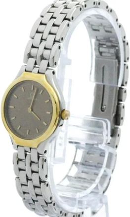 Omega Pre-owned Watches, female, Yellow, Size: ONE SIZE Pre-owned Stainless Steel watches