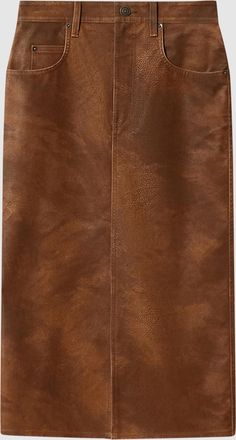 Isabel Marant Jupe Bisane Brown