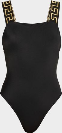 Versace Greca One-Piece Swimsuit