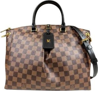 Louis Vuitton Pre-owned Handbags, female, Brown, Size: ONE SIZE Pre-owned Damier Canvas Shoulder Bag