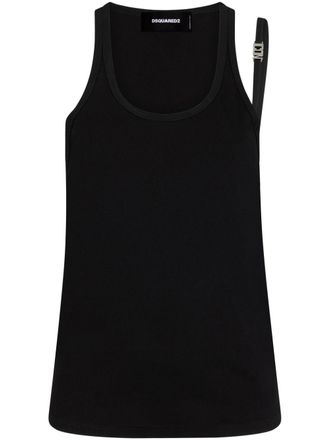 Dsquared2 Tanktop met bandje - Zwart