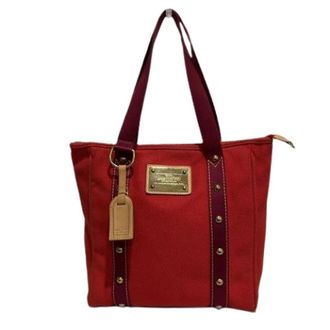 Louis Vuitton Pre-owned Tote Bags, female, Red, Size: ONE SIZE Pre-owned Canvas Tote Bag