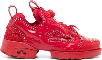 Comme Des Garçons x Reebok dress pump fury trainers - women - Other fibres/Other fibres/Rubber - 7 - Red