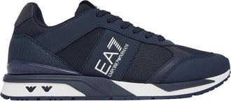 Emporio Armani Sneakers - Heren - Sneakers - Blauw - 40 2/3 EU - Schoenen