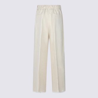 Antonelli Womens Trousers Beige _li