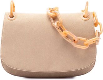 Prada Pre-owned Prada Canvas Resin Chain Shoulder Bag Ladies SKL5T1ROAPDRXZNY
