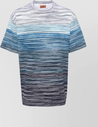 Missoni striped crew neck t-shirt